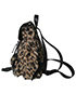 Leopard Festival Backpack, bottom view
